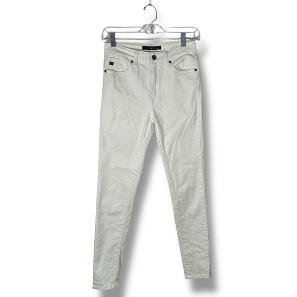 KanCan White High Waisted Minimalist Skinny Jeans Size XS - “Jordan” - Picture 1 of 16